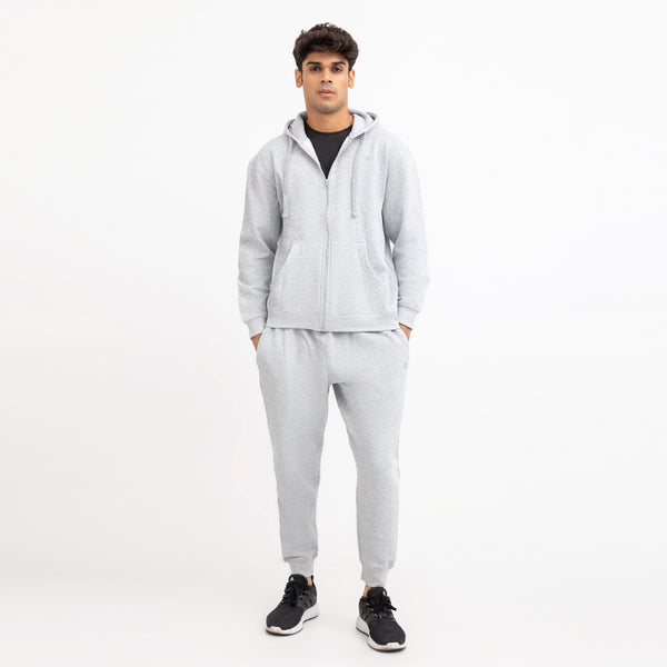 Hoodie-Tracksuit- Gray