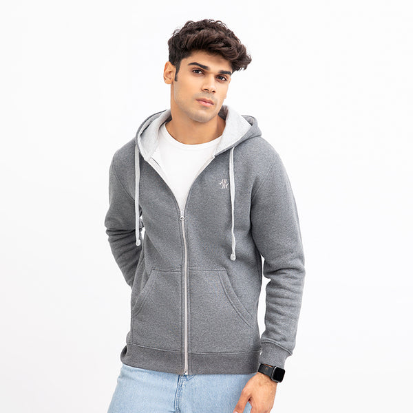 F/S Hoodie-Silver Gray