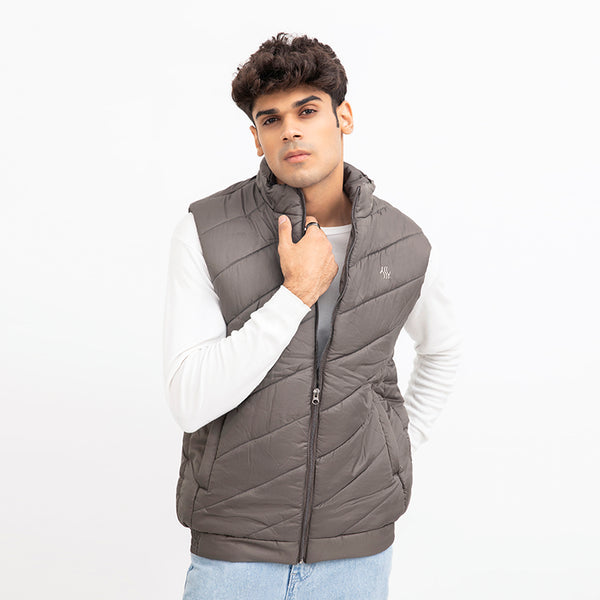 DARK GRAY MICRO  JACKET