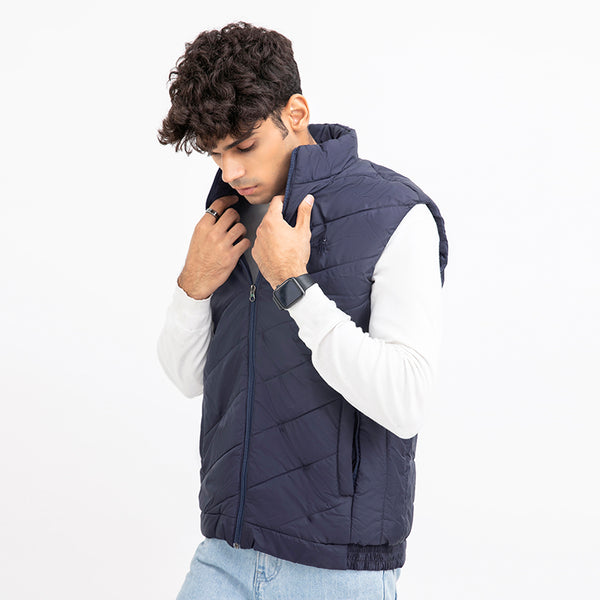 Bomber Jacket- Navy Blue