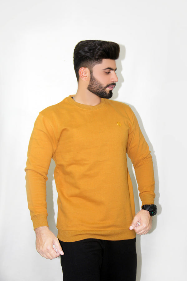 Sweat-Shirt-Mustard