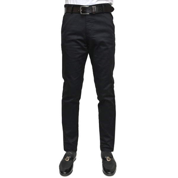 Cotton Chino Pant- Black