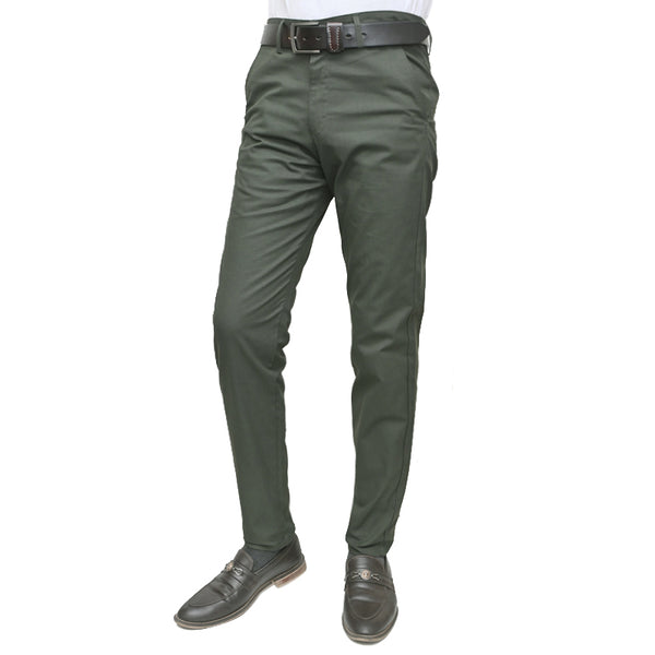 Cotton Chino Pant- Olive