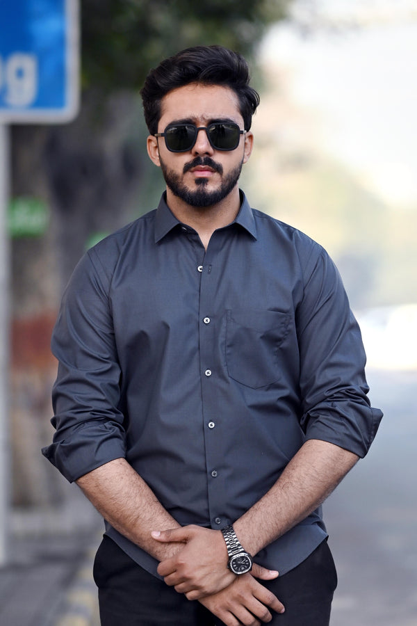 Dress Shirt-Gray