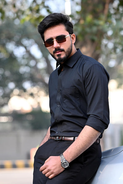 Dress Shirt-Black