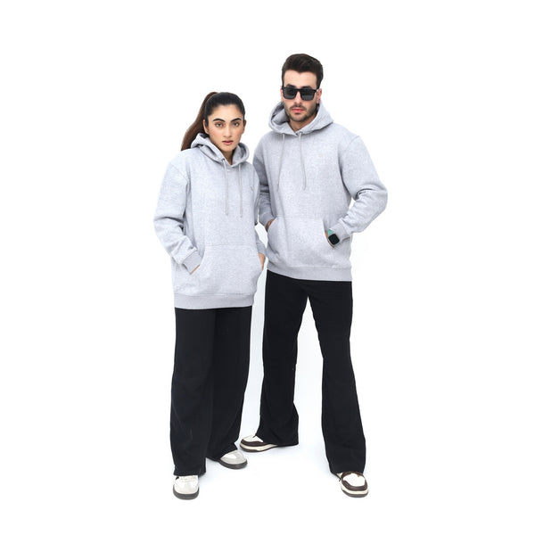 COUPLE-SILVER KANGROO HOOD