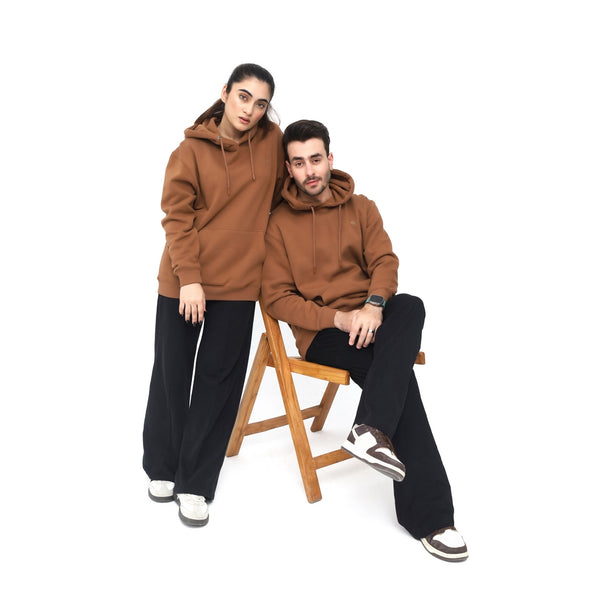 COUPLE-RED WOOD KANGROO HOOD