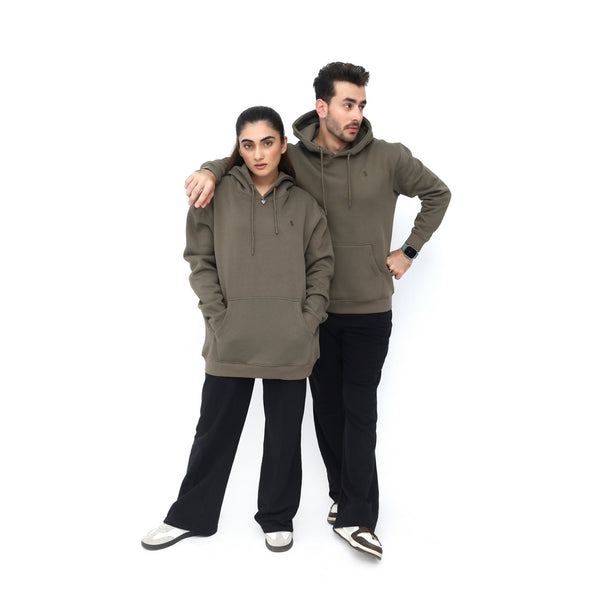 COUPLE- CAMOUFLAGE KANGROO HOOD