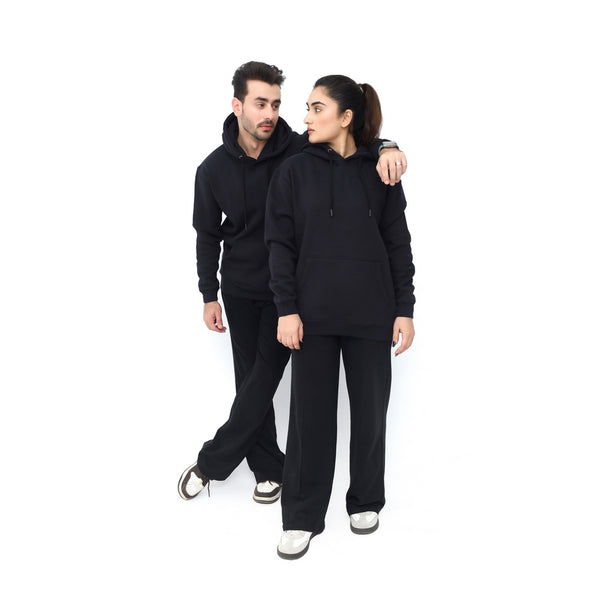 COUPLE-BLACK KANGROO HOOD