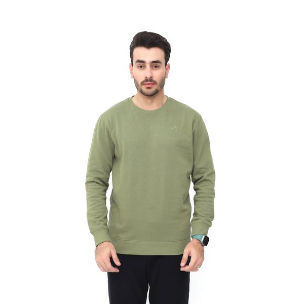 CAMOUFLAGE GREEN-SWEAT SHIRT