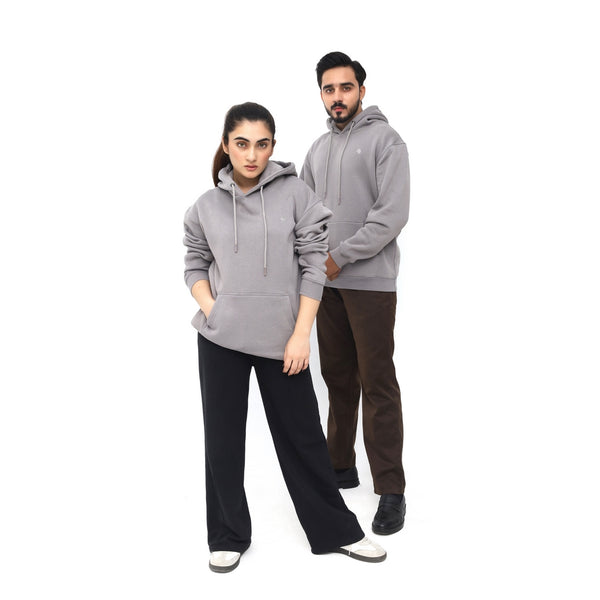 COUPLE- GRAY KANGROO HOOD