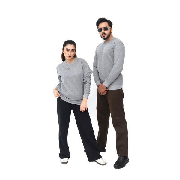 COUPLE-SPANISH GRAY SWEAT SHIRT