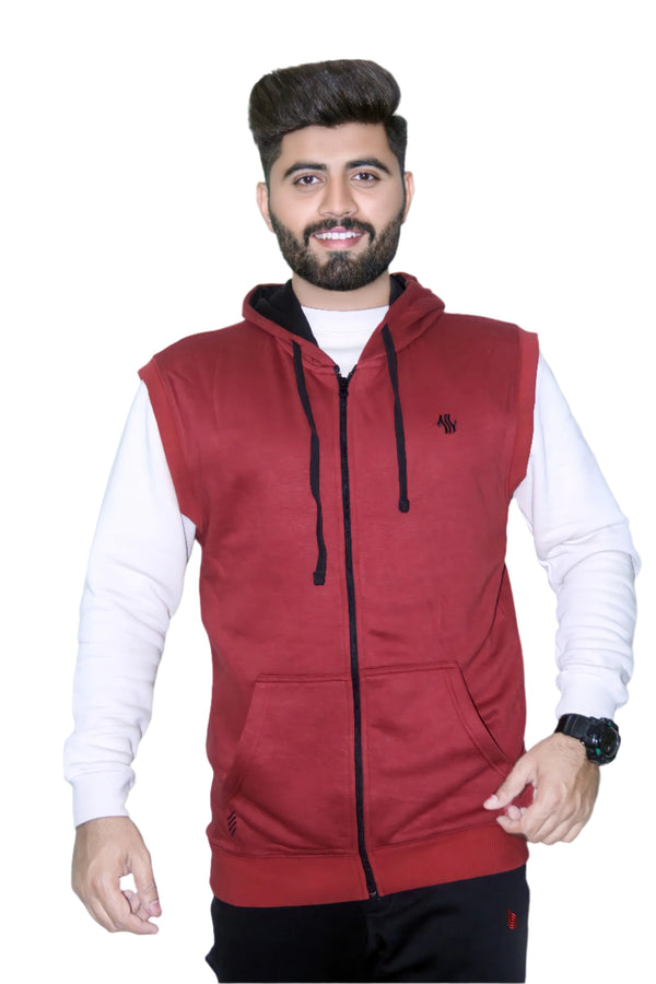 S/L Hoodie - Wine Red